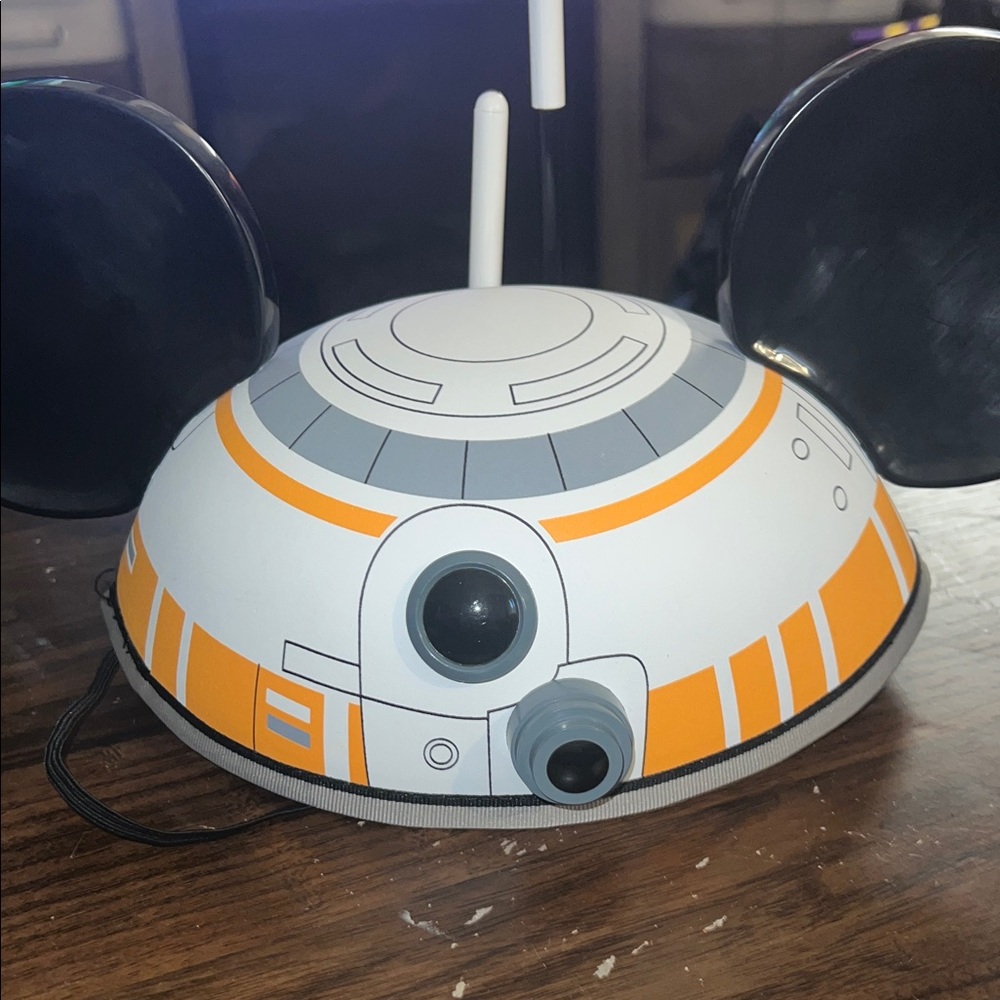 Star Wars BB-8 Inspired Mickey Ear Hat Kids GUC
